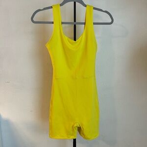 Year of Ours Yellow Bodysuit